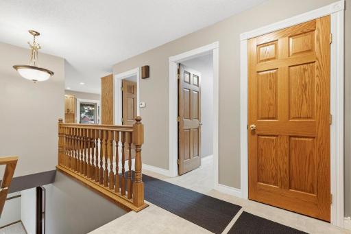 From the front door - access to the basement and kitchen ahead