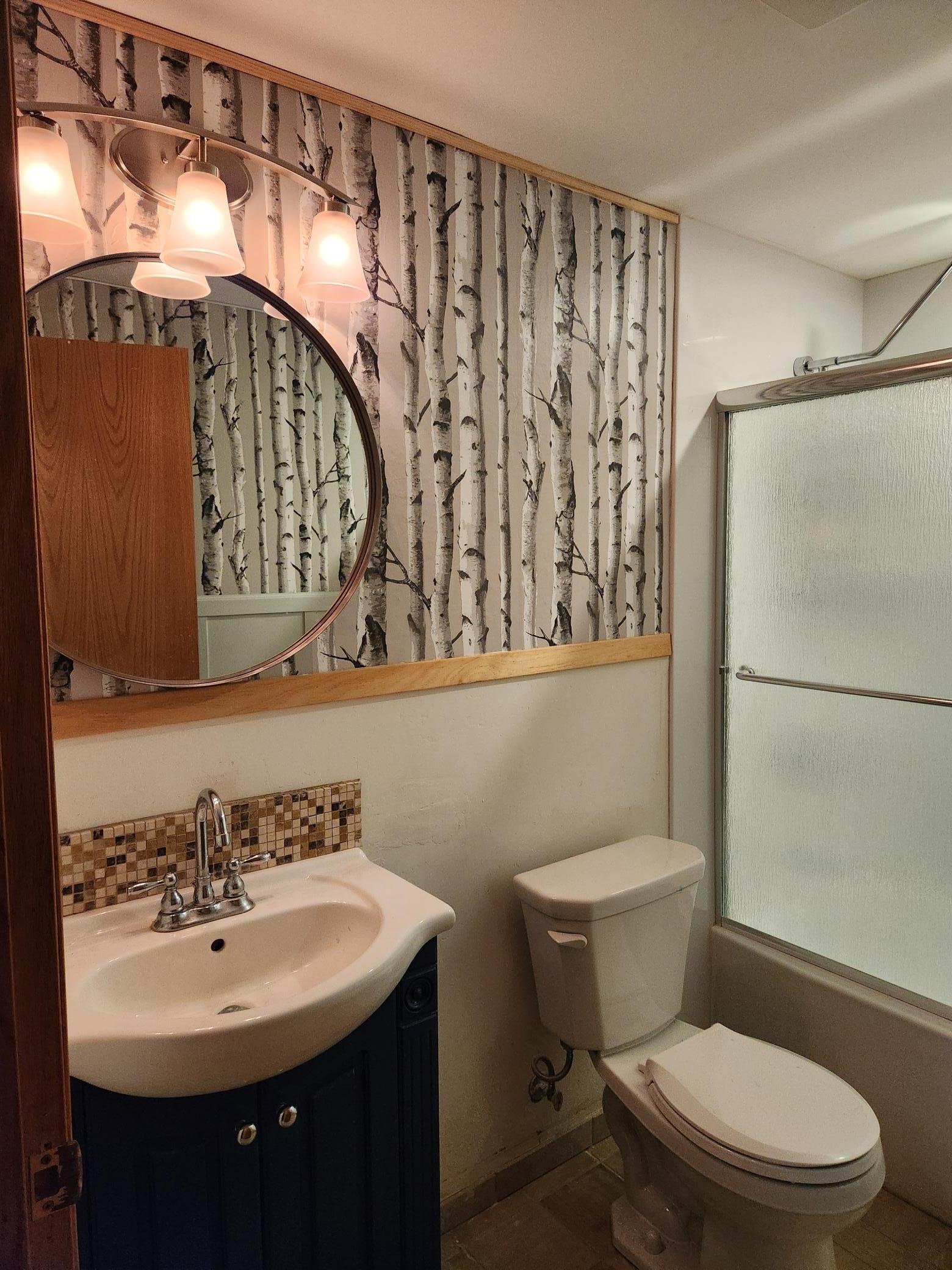Lower bathroom