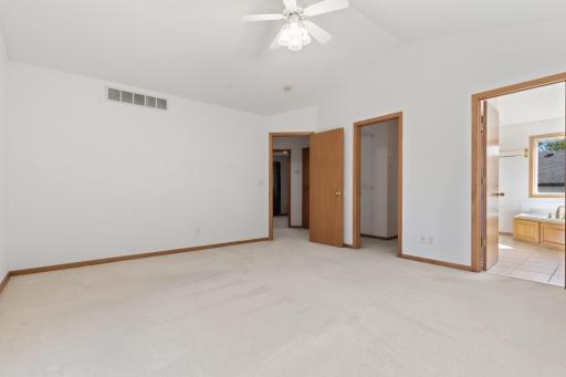 Primary with Walk In Closet and en-suite full bath