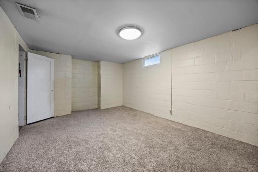 Partially Finished Basement Ready For Your Finishing Touch