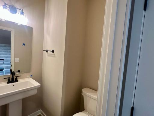 Powder Room on Main Level