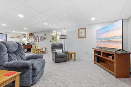 Lower-level family room