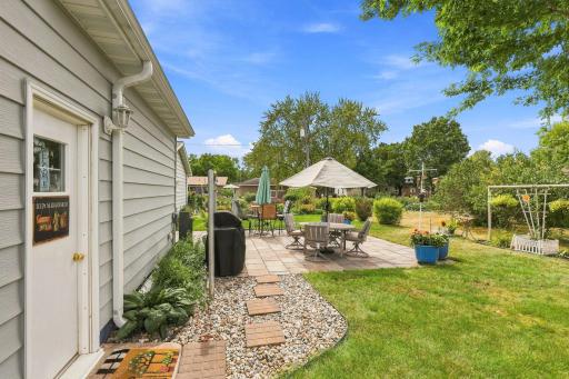 This home is Perfect, flower, mature trees, patio , hot tub. Lots of outdoor space. Plus Move in ready