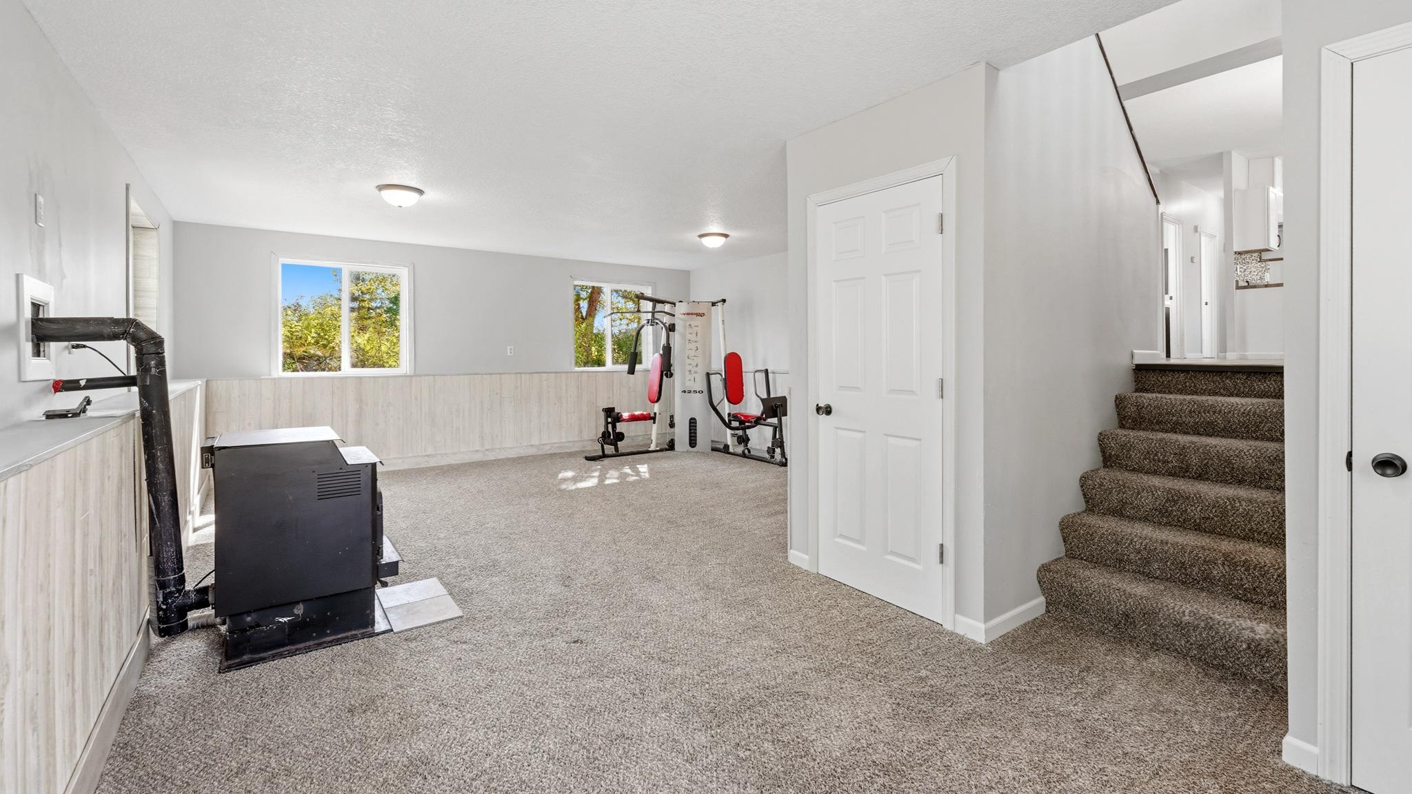 Lower level family room