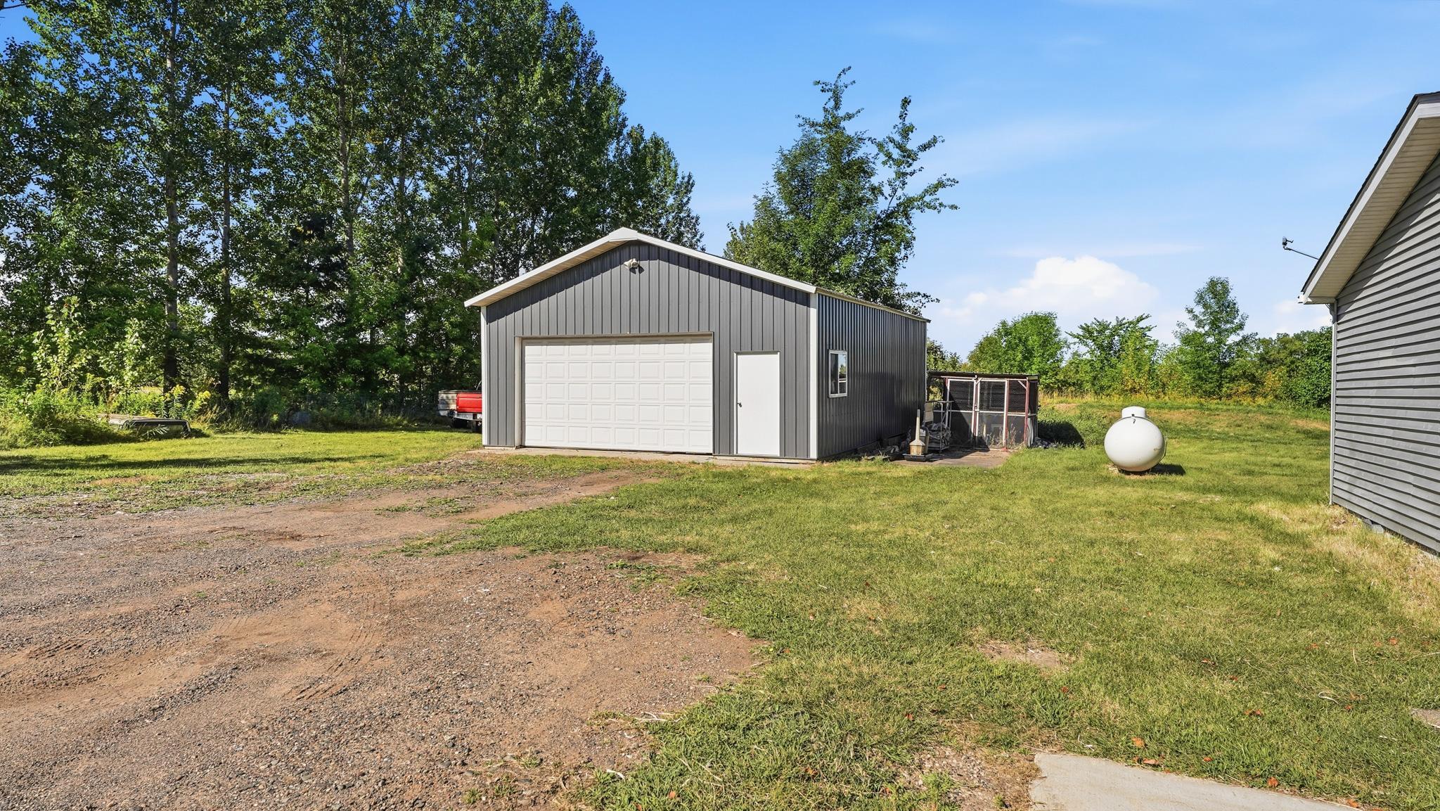 Pole shed for your vehicles and all your toys