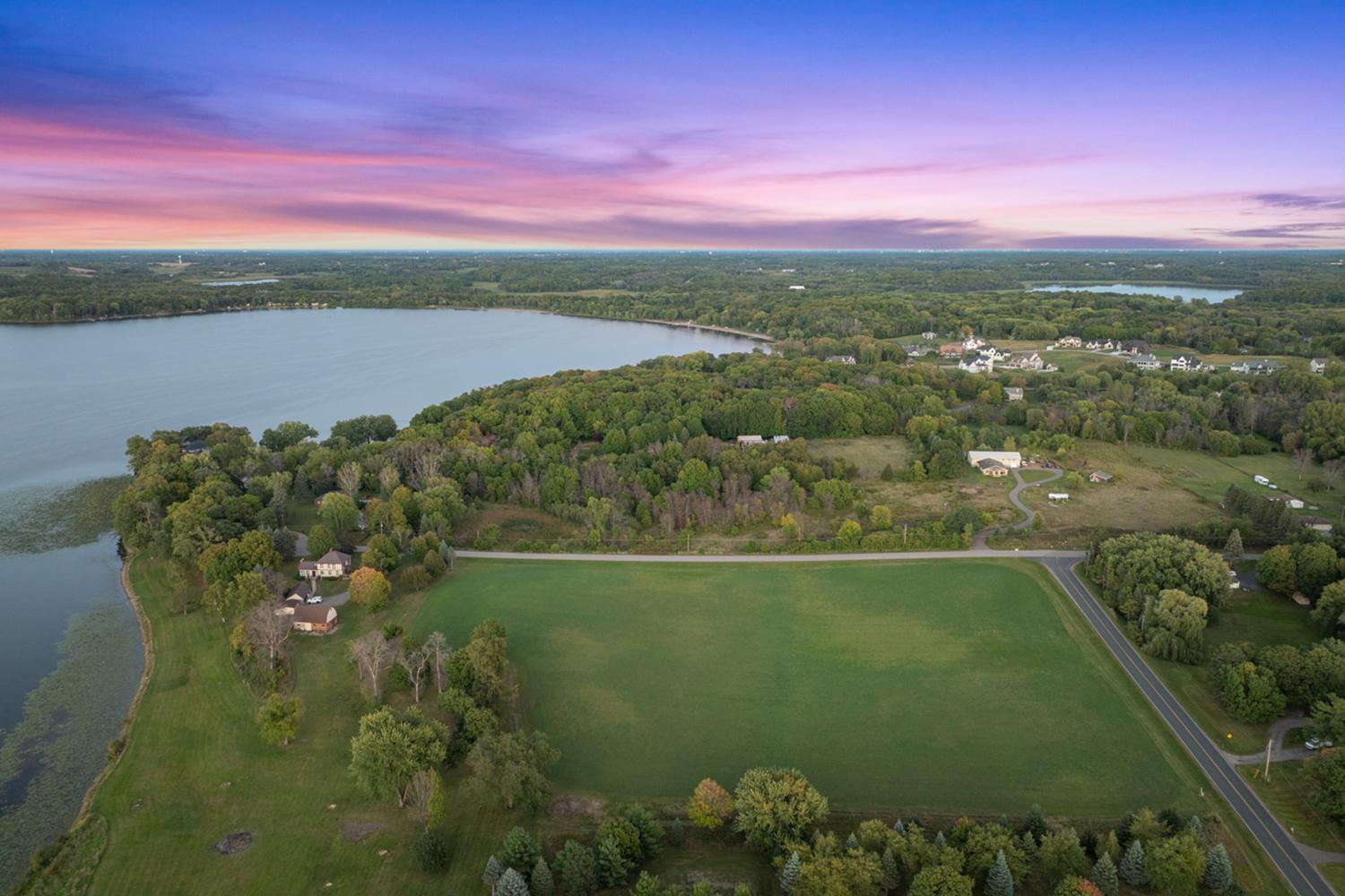 Quiet, open acreage tucked minutes away from the 494 loop.