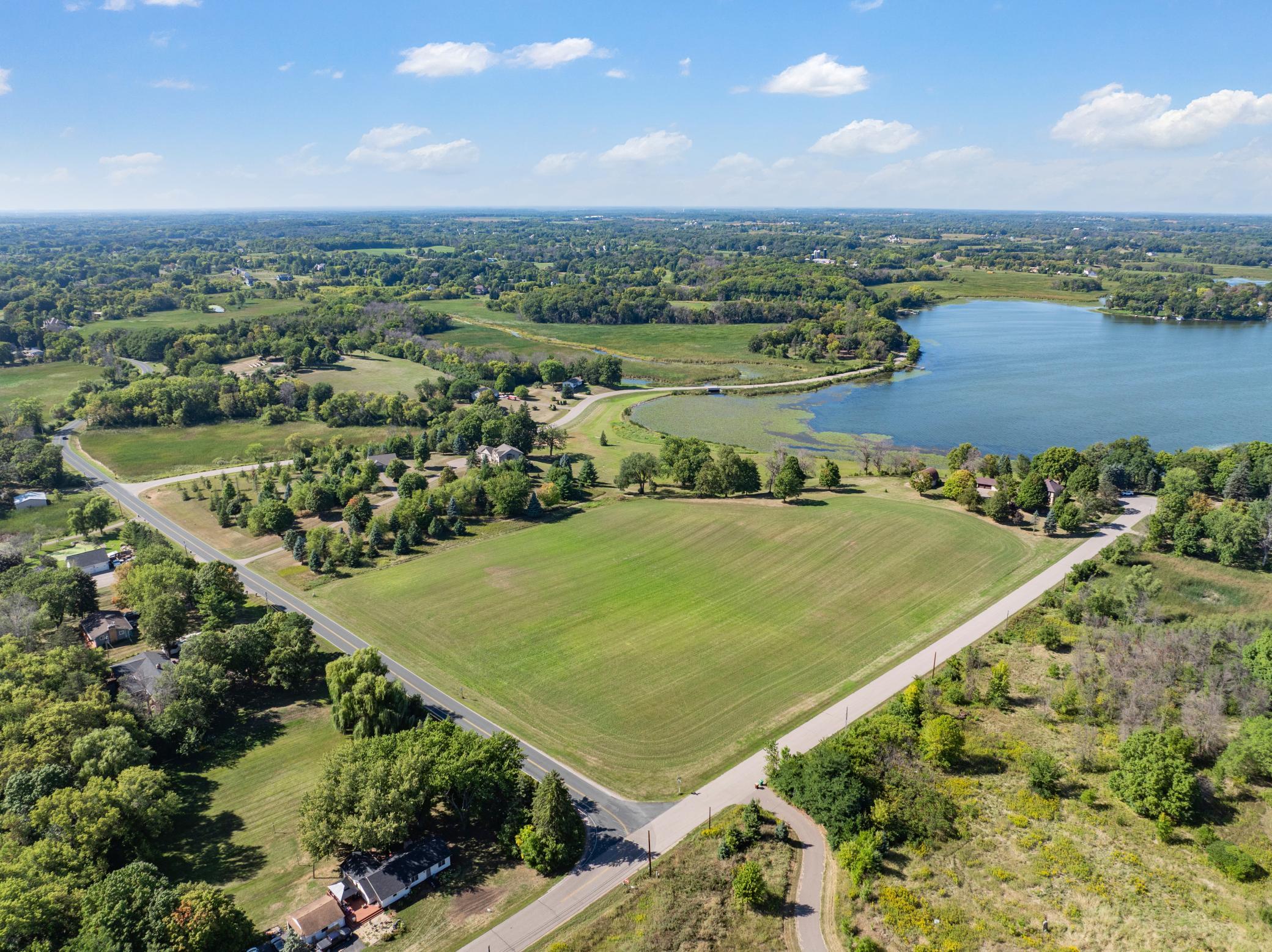 12+ acres of usable land, minutes from the 494 loop.