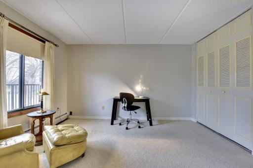 Den / Guest Room / Potential Bedroom with Closet & Egress