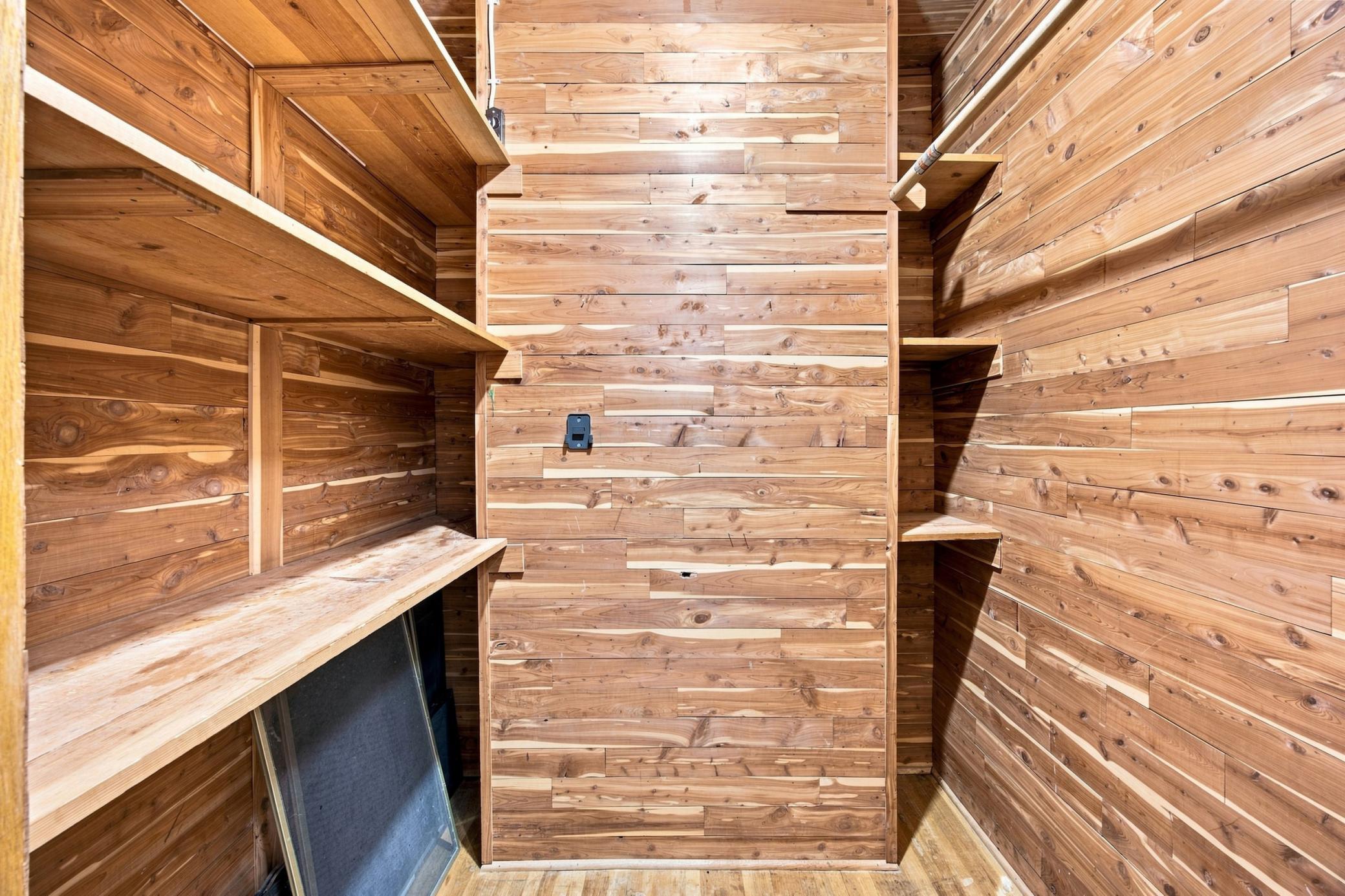 Hallway Cedar Closet for Ample Storage