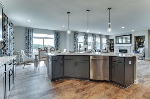 Too many cooks in the kitchen? Not in this home. There's plenty of room for everyone! Photo of model, colors and finishes vary.