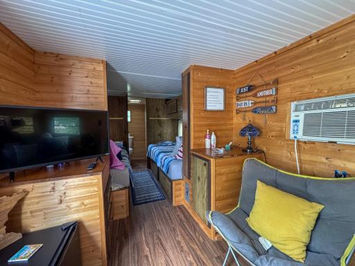 guest camper by house