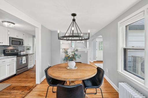 Updated light fixtures