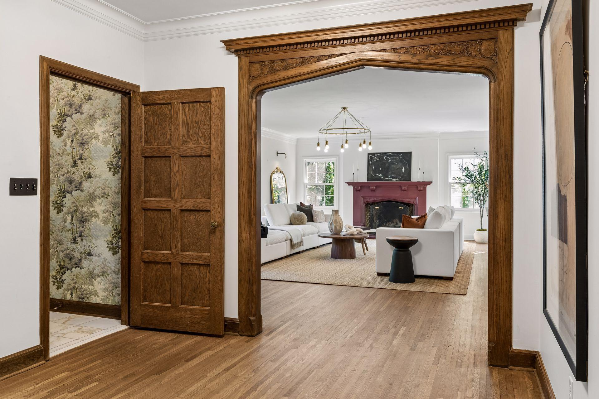 Gorgeous hardwood floors and pristine original craftsmanship throughout. This home has been lovingly maintained and thoughtfully improved.