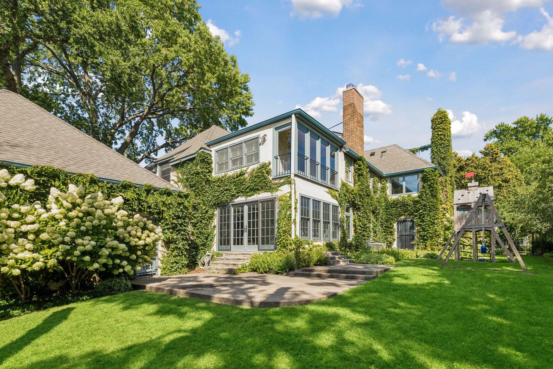 Beautiful outdoor spaces with a large lawn on a double lot, convenient access to a spacious patio from the home and garage. Wonderful sightlines from the home to the yard. Full perimeter fence. Private backyard.
