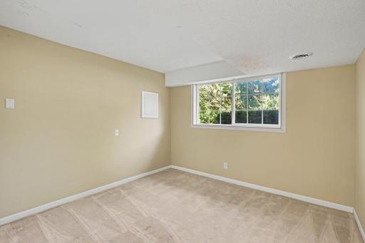 Lower level bedroom NW corner