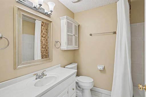 Main level full bathroom