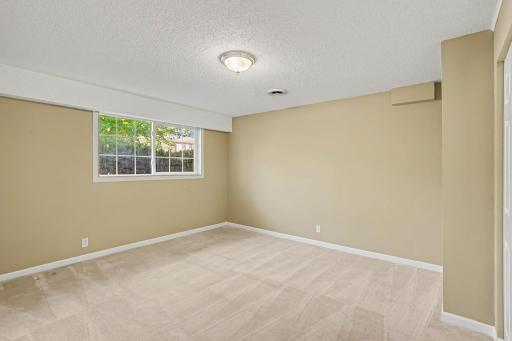 Lower level bedroom NE corner