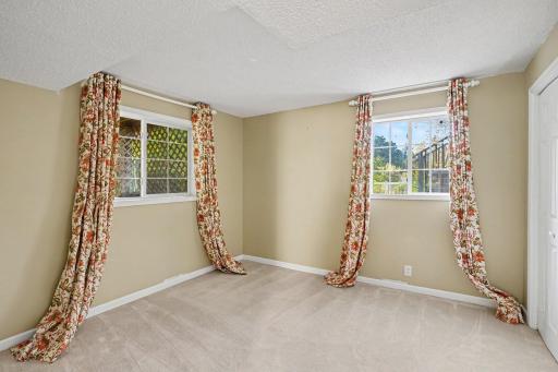 Lower level bedroom SW corner