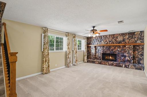 Lower level family room