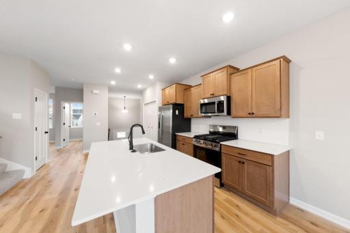 Brand new stainless steel appliances. Including gas range-All photos are used for illustrative purposes only