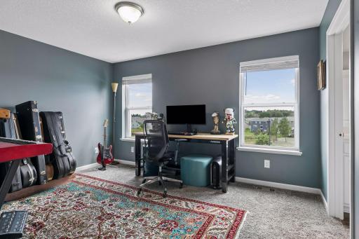 Upper Level Bedroom 1 (Primary being used as office)