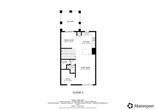 Main Level Floorplan