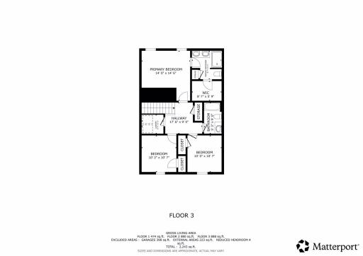 Upper Level Floorplan