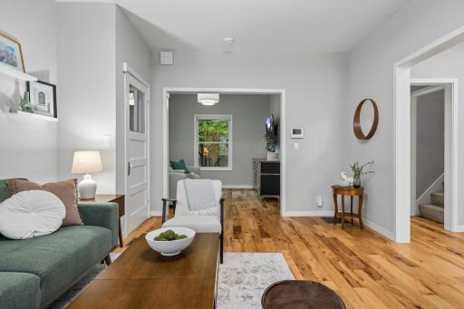 Sitting area adjacent to the living room.
