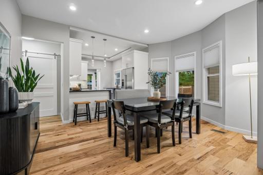 Formal dining room with generous space for everyday meals and larger gatherings.