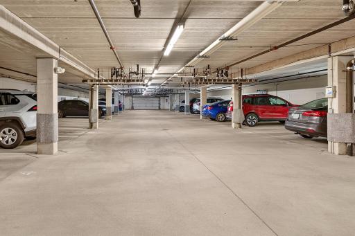 Heating underground parking. Designated space for Unit 309 is #26.