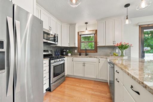 Stainless steel appliances