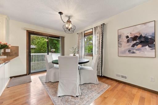 Extend entertaining to the deck