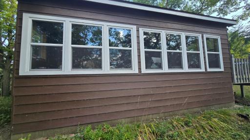 Front of the cabin