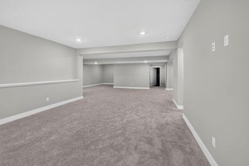 An abundance of finished lower-level space provides flexibility to make it your own
