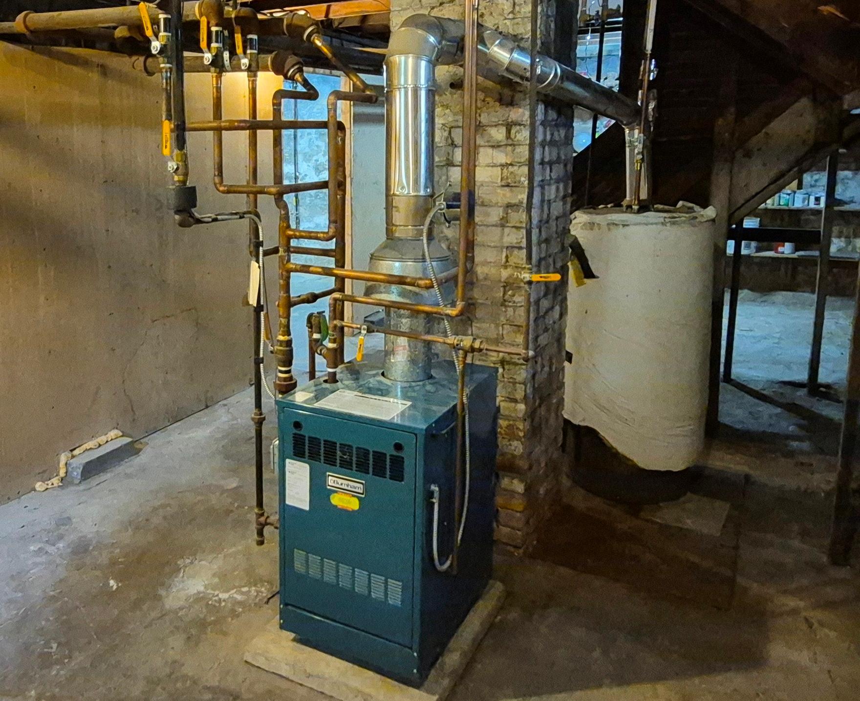 Newer Boiler & Water Heater