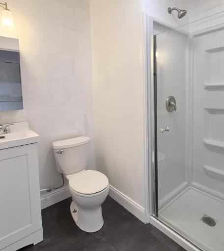 3rd Floor - Brand New Bathroom with Shower
