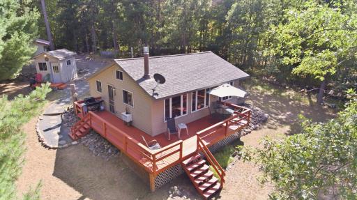 Great wrap-around deck.