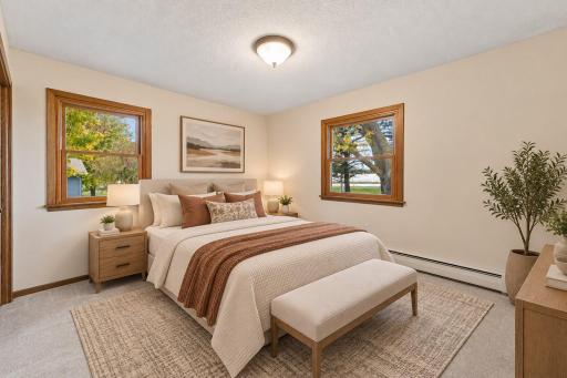 Virtual Staged room showing your options