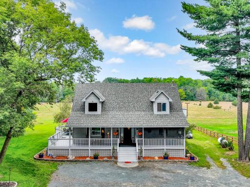 Welcome home to 7 acres of rustic charm, backing right up to Carlos Avery Wildlife Management Area. 7 acres, wildlife views, and rustic charm await at this beautifully updated retreat.