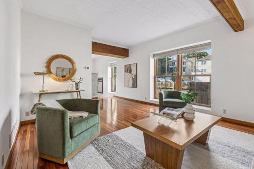 Natural light helps distinguish this condo from traditional condominiums in the neighborhood.