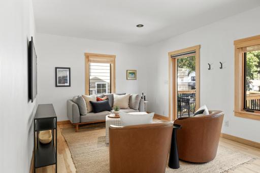 All flooring within the home is either new or refinished including gorgeous original oak floors.