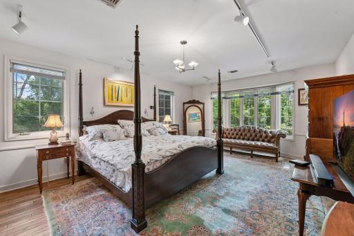 Large Primary Suite can accommodate any size furniture.