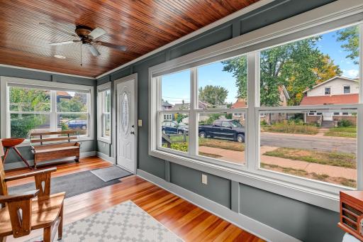 Enjoy mornings with your favorite drink, listening to the birds chirp