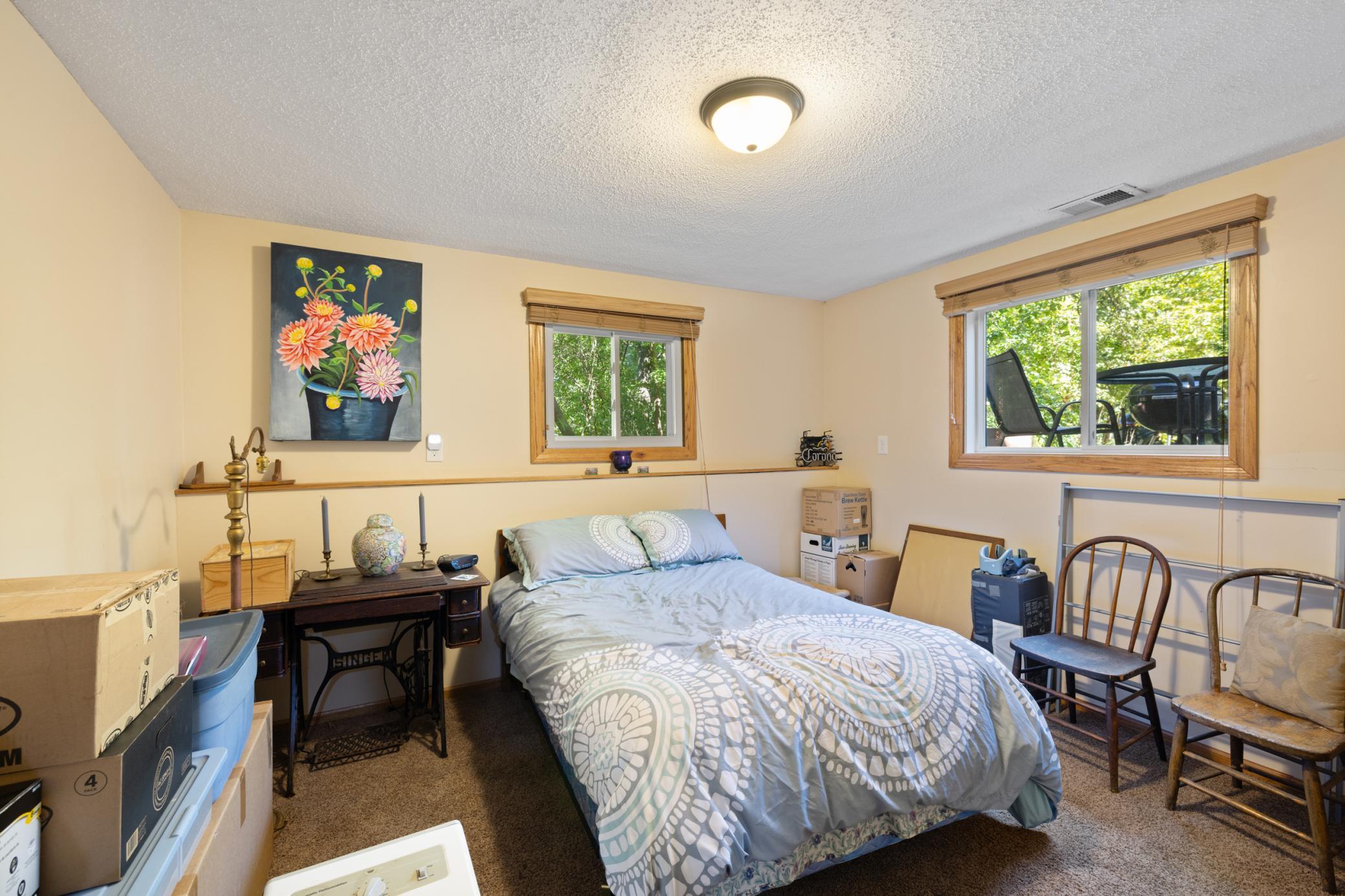 Lower level bedroom