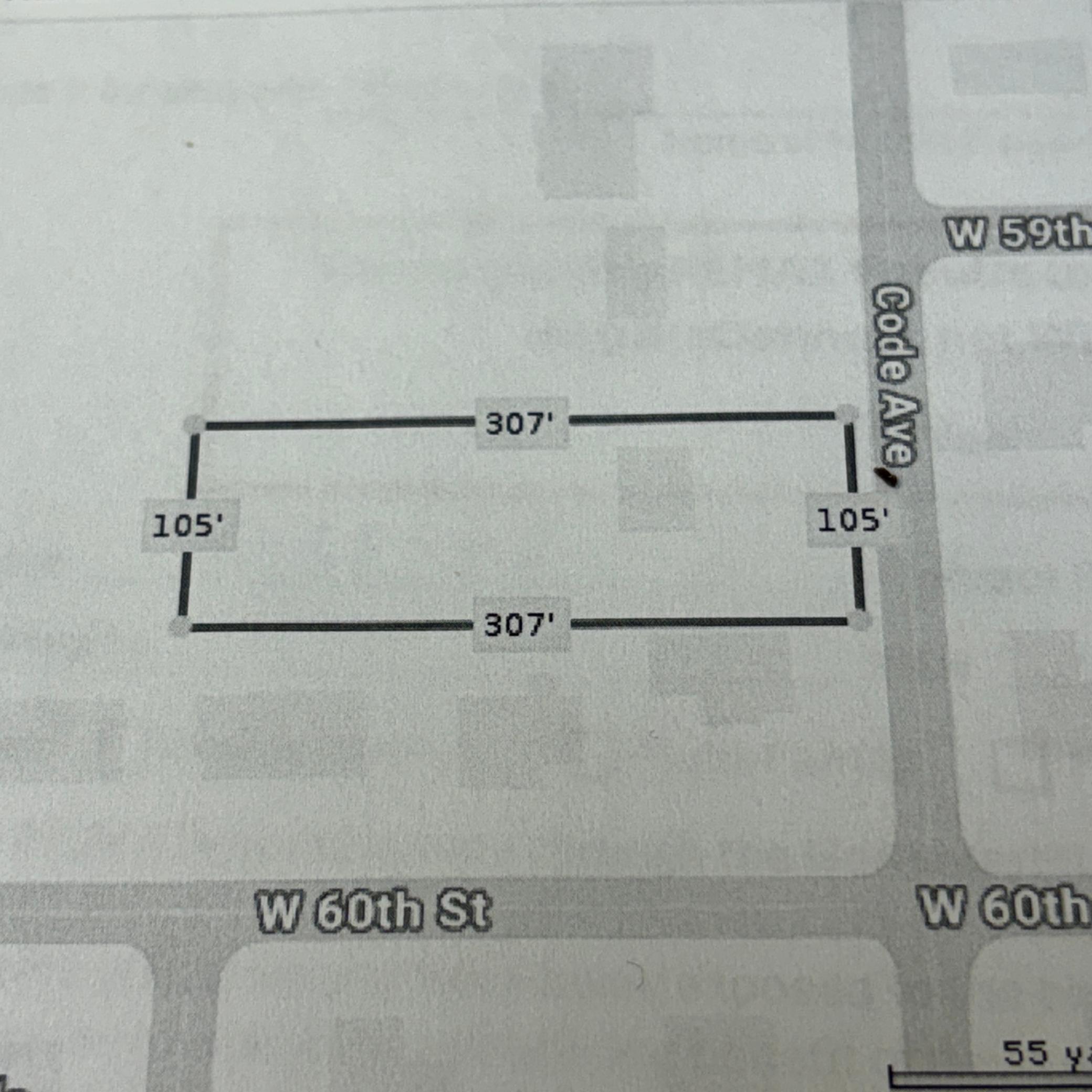 5916 Code Lot Line