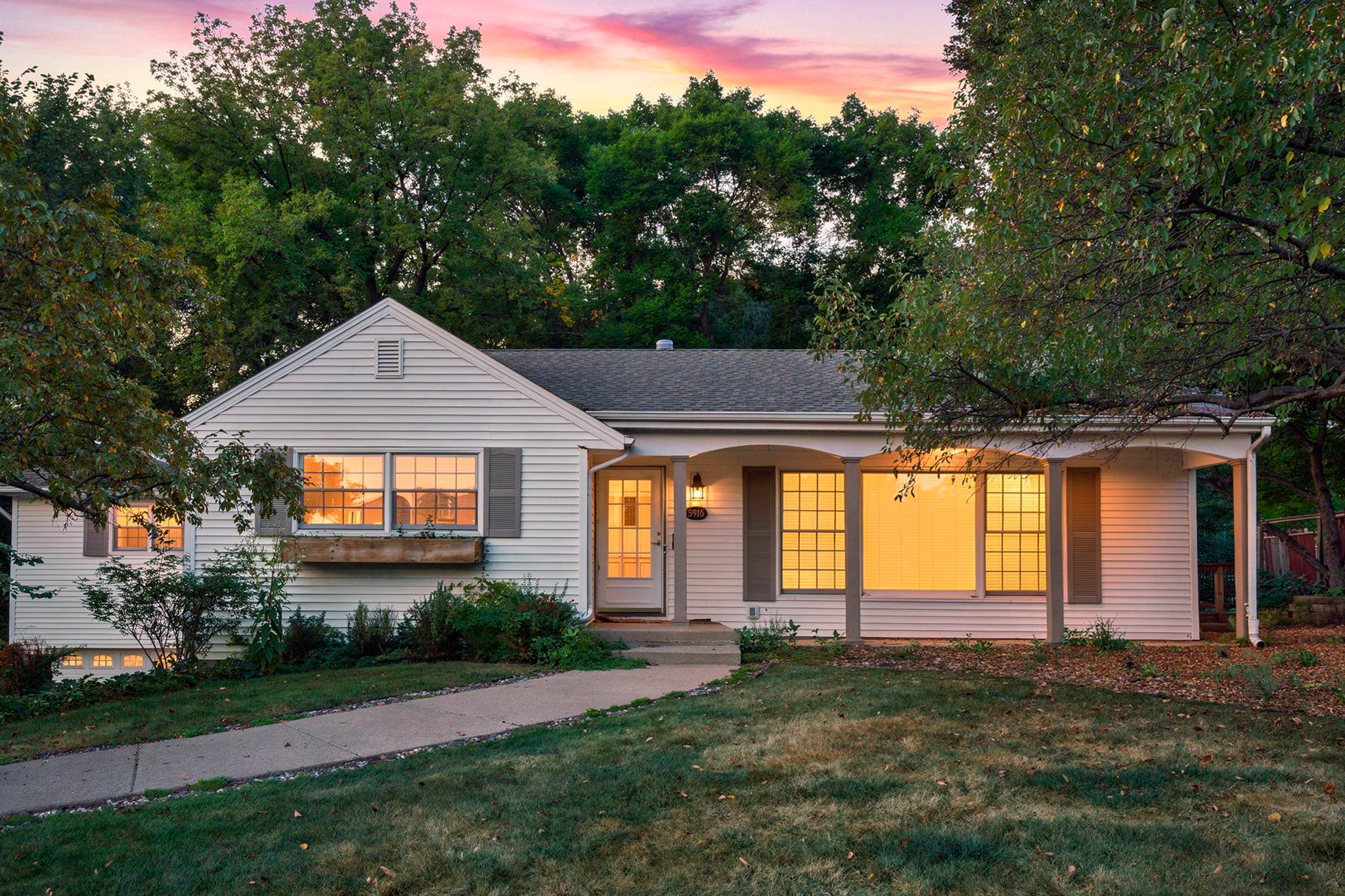 Property photo for 5916 Code Avenue, Edina, MN 55436