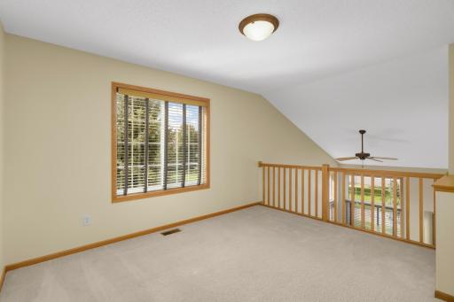 Some of the other unit owners in this development have converted this loft into a 3rd bedroom, or use it as a flex space (home office, workout room, hobby room, family room).