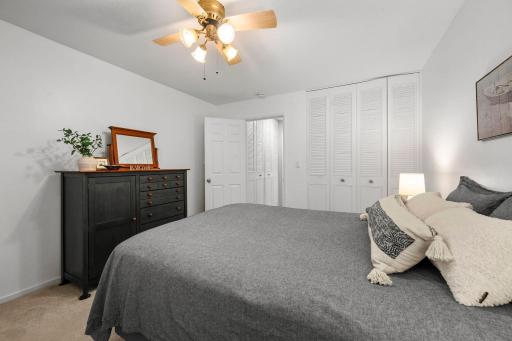 one of the 2 BRs with a large closet,
!