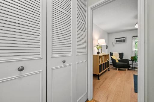 Ample closet space throughout the unit. This is one of 6!