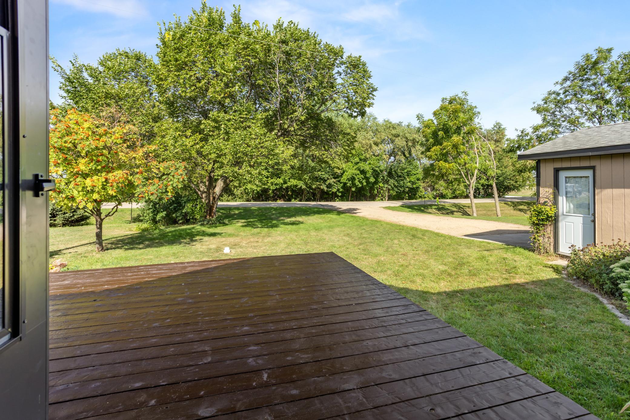 Front deck